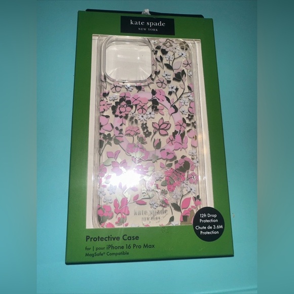 kate spade Other - kate spade Floral iPhone 16 Pro Max Case - Pink floral IPhone 16 Pro Max
